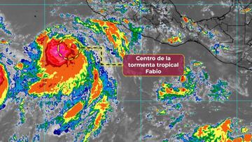 Tormenta tropical Fabio 2024: cuál es su trayectoria, cuándo llega a México y qué estados afectará
