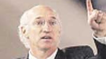 Bianchi tras el partido se mostró más relajado.