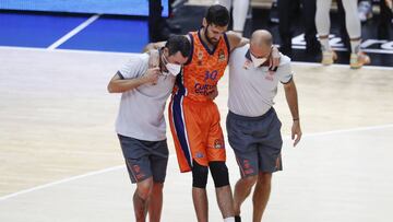 Rotura del ligamento interior de la rodilla para Joan Sastre