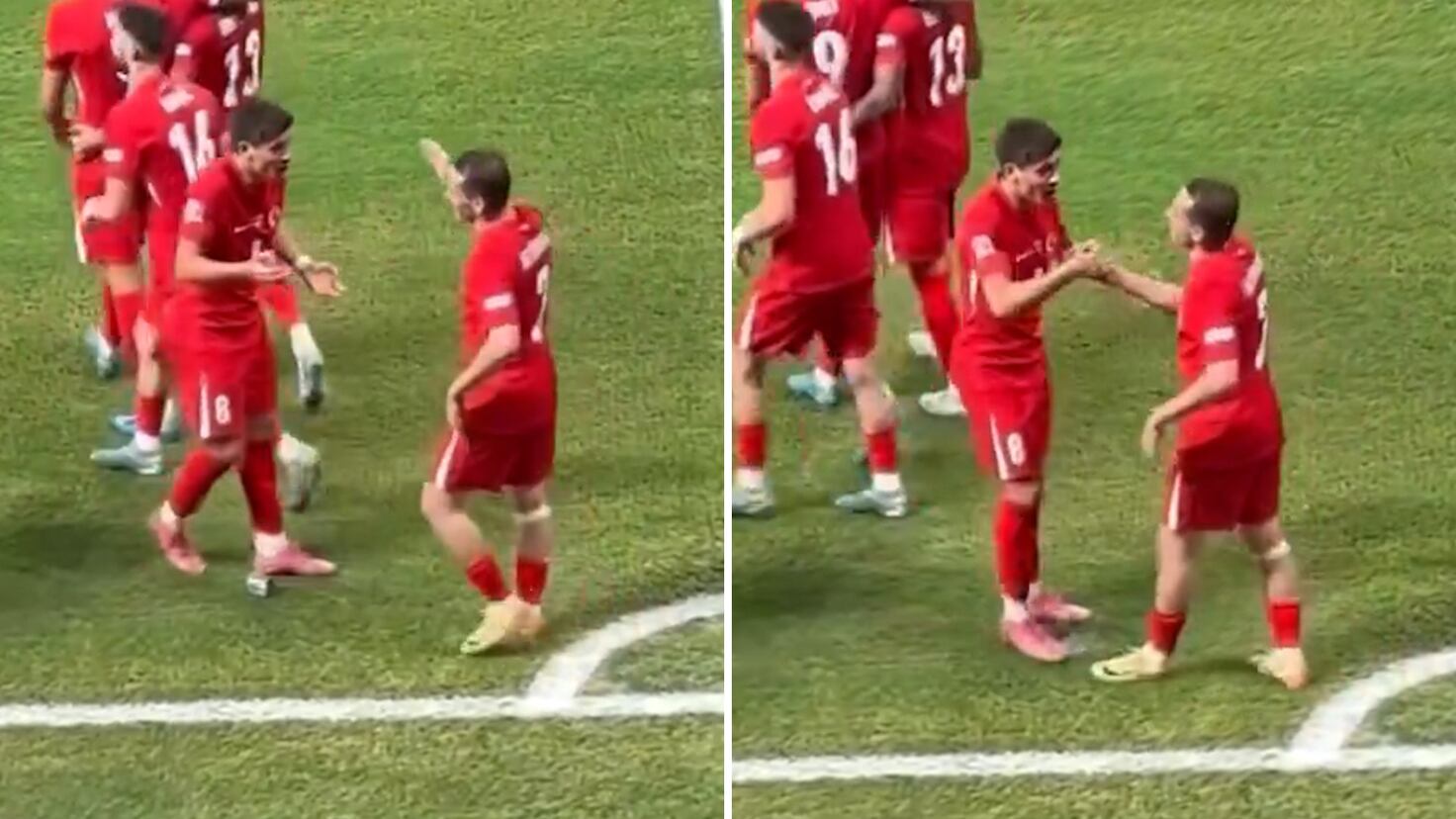 Arda Güler’s heartwarming moment steals spotlight during Turkey’s goal celebration Arda Güler’s heartwarming moment steals spotlight during Turkey’s goal celebration