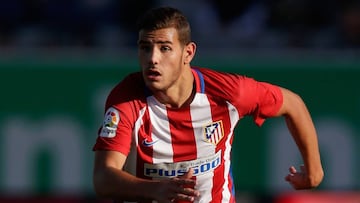 Theo Hern&aacute;ndez con el Atl&eacute;tico. 
 