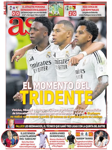 Las portadas de AS de abril