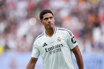 Raphael Varane durante el partido ben谷fico de leyendas XII Coraz車n Classic Match Real Madrid-Borussia Dortmund.