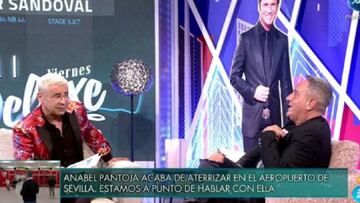 Cortan el micrófono a Víctor Sandoval al hablar de su encuentro con Jorge Javier Vázquez