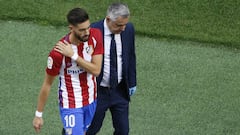 Carrasco taken to hospital after suffering collarbone injury