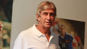 Pellegrini en su despacho en Santiago.