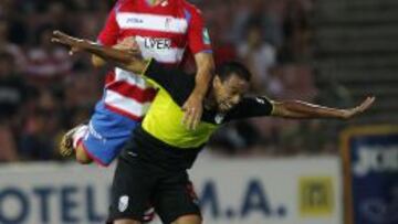 Fran Rico, durante un amistoso.