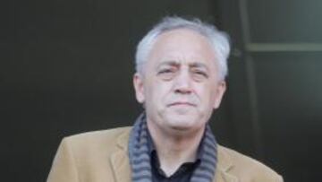 Julián Villena, en el palco.