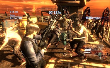 Galería: Resident Evil 6 PC modo The Mercenaries No Mercy