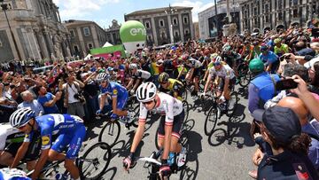 Esteban Chaves fue d&eacute;cimo en la cuarta etapa del Giro de Italia.