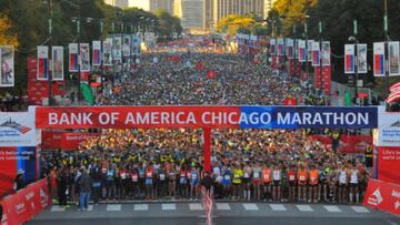 El maratón de Chicago cumple 40 años con un cartel de lujo