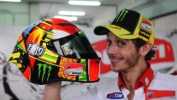 Valentino Rossi espera tiempos mejores con Yamaha que los vividos con Ducati.