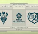 Resumen y goles del Albacete vs Rayo Vallecano de LaLiga SmartBank
