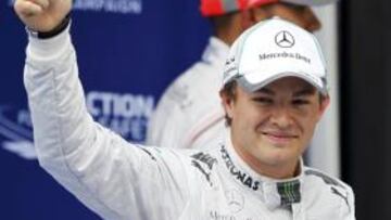 Nico Rosberg hace brillar la estrella de Mercedes