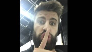 Gerard Piqué zanja los rumores de ruptura con Shakira con este vídeo