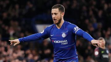 Eden Hazard, un fichaje que parece acercarse al Real Madrid. 