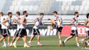 Bale, Pepe, Modric, Benzema, Ramos y Coentrao, al gimnasio