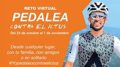 Otra pedalada de Alberto Contador contra el ictus