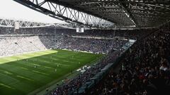 El Allianz Stadium present&oacute; una gran entrada.