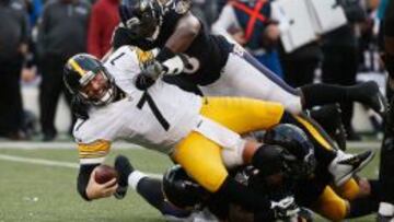 Ben Roethlisberger escenific&oacute; en este partido la ca&iacute;da que podr&iacute;an tener los Steelers.  