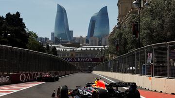 2023 Red Bull's Sergio Perez during the sprint shootout  REUTERS/Maxim Shemetov