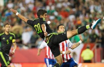 El 31 de marzo de 2015, Eduardo Herrera realizó el gol más rápido de un debutante con la Selección. Solo tres minutos le bastaron para definir el partido amistoso contra Paraguay.