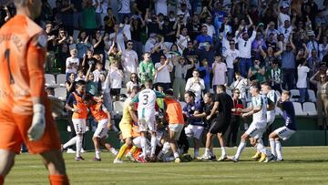 Alegría desbordante en el campo de El Pozuelo.