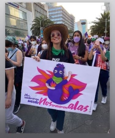 Día de la Mujer: Famosas asisten a la marcha y envían mensajes por redes sociales