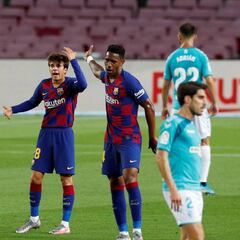 El Barça deja sin playoff a Riqui Puig, Ansu Fati y Araujo