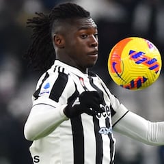 Kean recibe insultos racistas durante el Juve-Nápoles