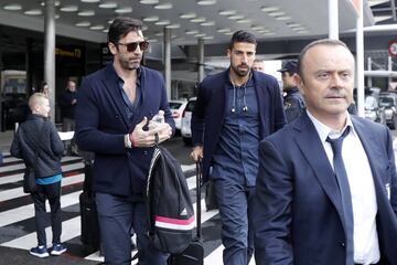 Buffon y Khedira.