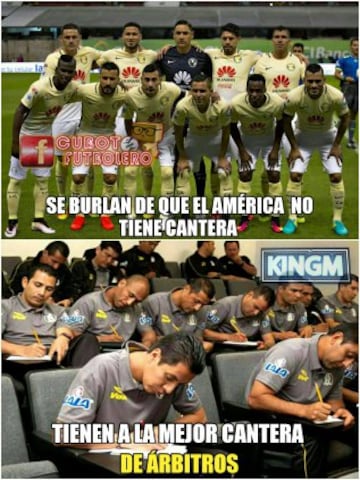 América, Cruz Azul y Pumas no ganaron en la J5 pero sí en los memes