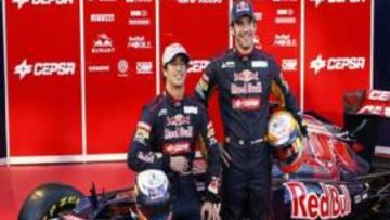 Ricciardo y Vergne renuevan con Toro Rosso para 2013