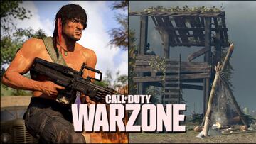 Dónde están las chapas y los campamentos de Rambo en CoD Warzone