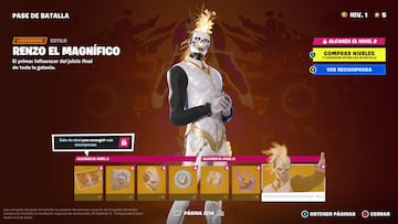 fortnite capitulo 4 temporada 2 mega pase de batalla skins recompensas