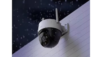 Cámara de vigilancia exterior.