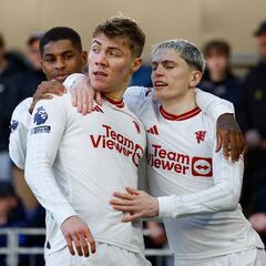 El ‘Haaland del United’ sí acierta