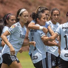 Tigres Femenil sigue imparable y golea al Atlas en la fecha 3 del Grita México A2021