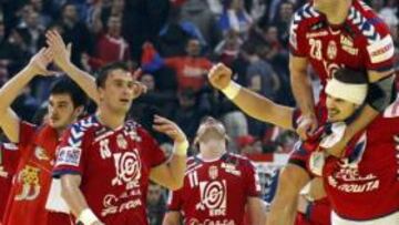 <b>CELEBRACIÓN. </b>Los serbios pasaron a la final tras batir a Croacia.