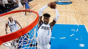 Nerlens Noel, con la camiseta de los Mavericks.