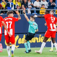 Cuatro expulsiones y un problema para el Almería en el tramo final