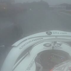 Muy peligroso: Gasly se encontró un tractor en la pista