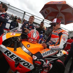 Marc Márquez: "Me han leído la cartilla al llegar al box"