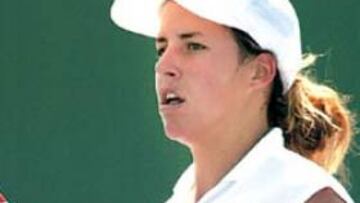 <b>PASO FIRME.</b> Marta Marrero y Anabel Medina se clasificaron para la segunda ronda del torneo de Indian Wells.