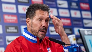 31/10/25 RUEDA DE PRENSA DE SIMEONE ANTES DEL ENTRENAMIENTO DEL ATLETICO DE MADRID