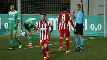 Ricard hace autocrítica: "Me dolió dejar al Atlético con diez"