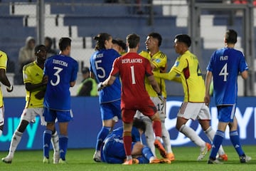 Con goles de Casadei, Baldanzi y Esposito, el equipo europeo se impuso 3-1 y clasificó a las semifinales de la Copa del Mundo.