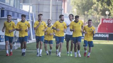 David Charcos, con el grupo.