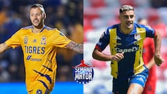 Nicolás López y Germán Berterame: Campeones de goleo del Apertura 2021