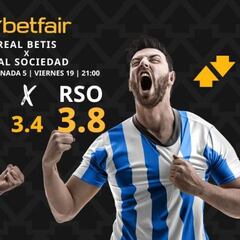 Real Betis Balompié vs. Real Sociedad: horario, dónde ver, pronósticos y clasificación